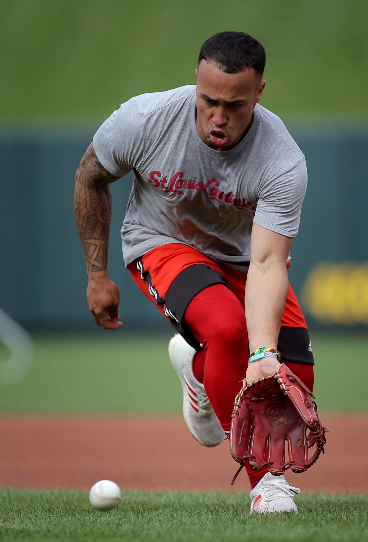 Cardinals work out after All Star break